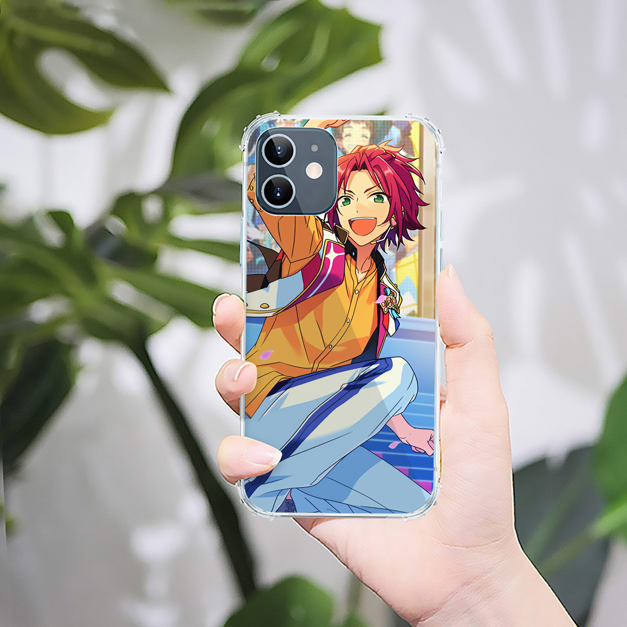 （画像用） あんさんぶるスターズ! Ensemble Stars 【iPhone 12シリーズ対応】透明スマホケース（クリアソフトケース）